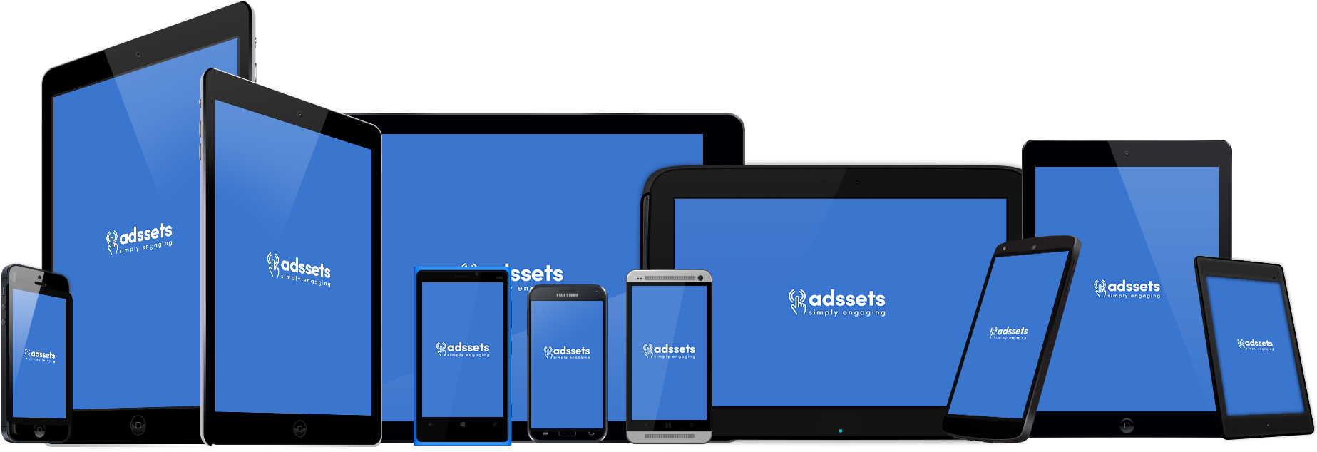 Adssets Supplies Leading Brands With Rich Media Mobile - Adssets Ab (1891x644), Png Download
