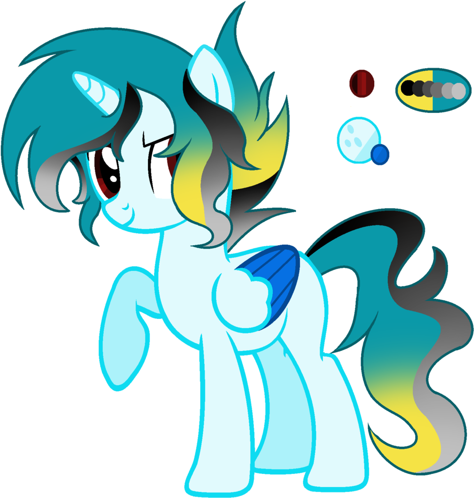 Alicorn, Alternate Hairstyle, Artist - Cartoon (1039x1024), Png Download