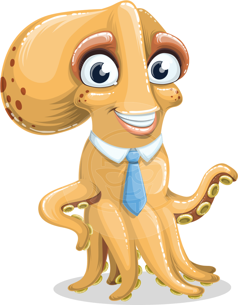 Temper The Business Octopus - Business (1025x1060), Png Download