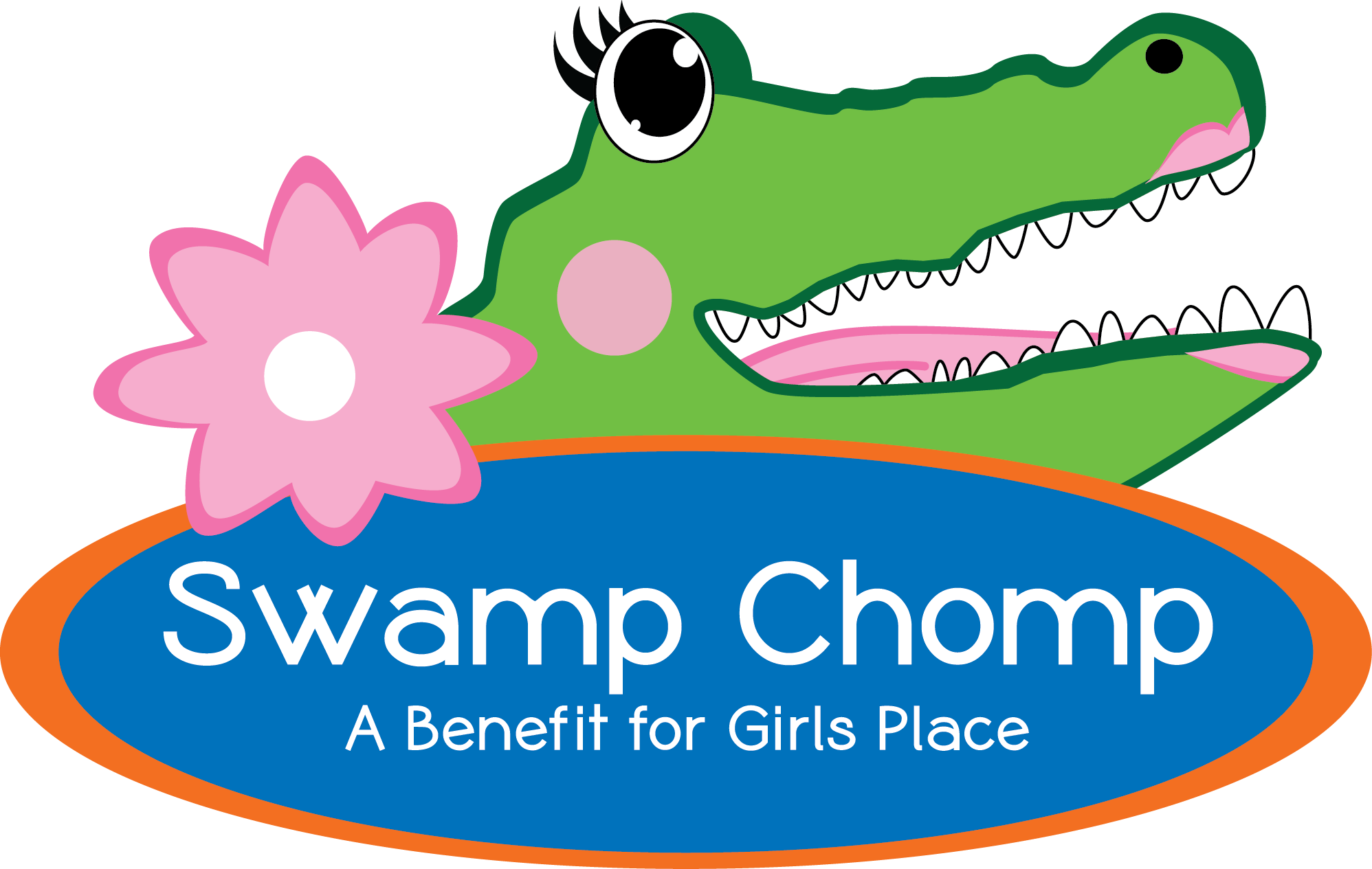 Alligator Clipart Chomp - Color (576x360), Png Download