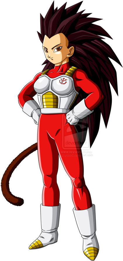 Dragon Ball Clipart Vegeta - Vegeta Sister (798x1000), Png Download