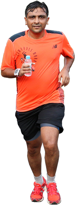 Seven Years Ago When I Joined Striders I Had Never - Jogging (300x707), Png Download