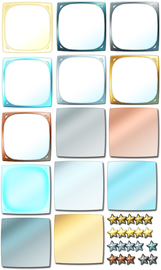 Small Unit Frame - Tile (534x892), Png Download