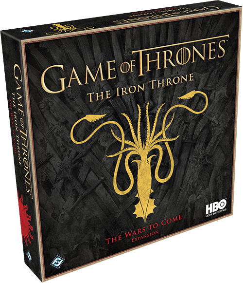 Wars To Come Box - Game Of Thrones The Iron Throne Board Game (500x581), Png Download