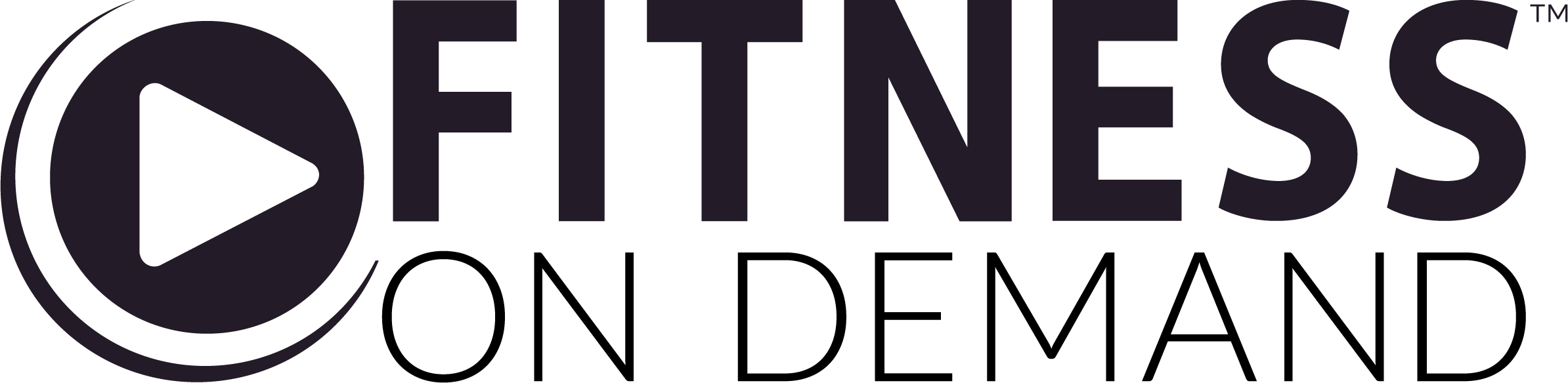 Fitness On Demand Fitness On Demand Logo (2388x584), Png Download