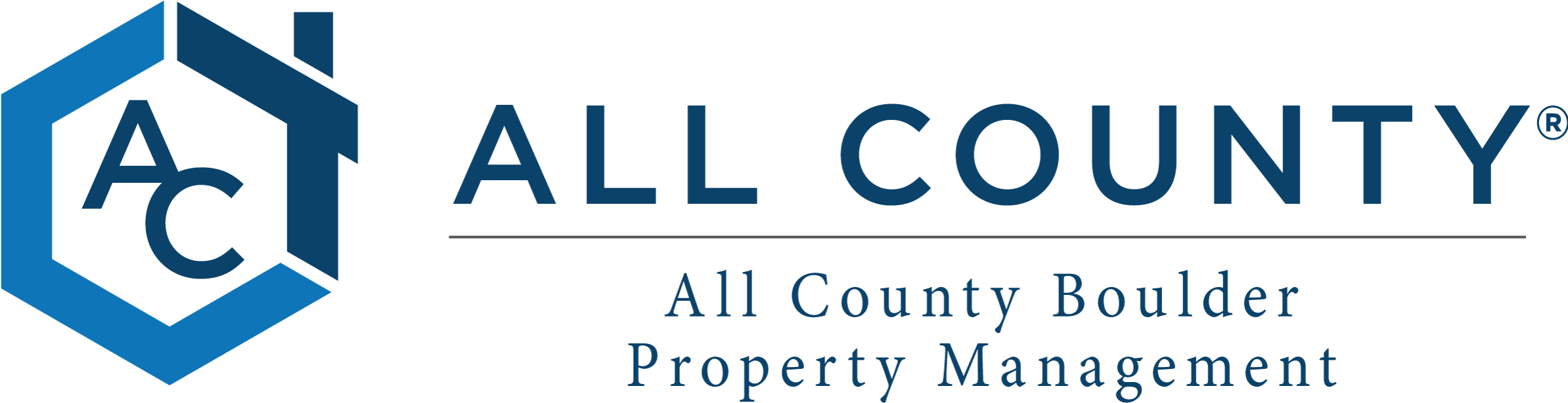 Boulder Colorado Rental Property Management - All County Property Management (2386x622), Png Download