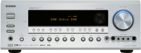 Zoom In - Onkyo Tx Sr603e (640x320), Png Download