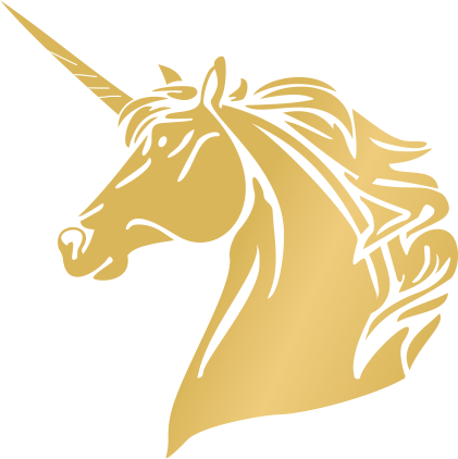 Unicorn - Vector Graphics (421x422), Png Download