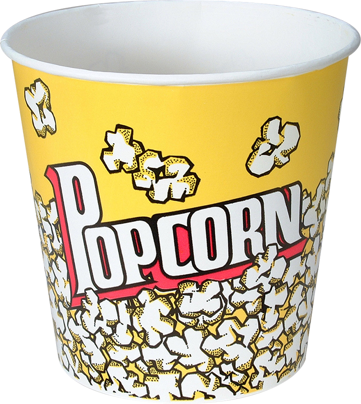 Bucket Of Popcorn Png - Solo Foodservice Vp85-00059 Tub/bucket, 85 Oz, Premier (715x800), Png Download