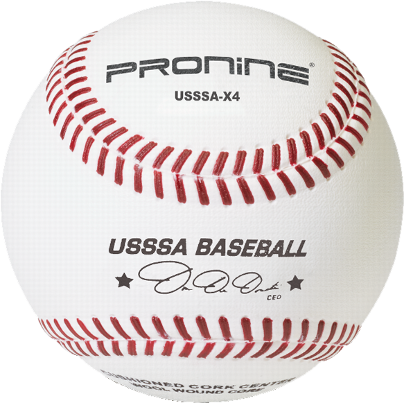 $44 - 95 - Pro Nine Ola Official League Baseballs, Dz (600x600), Png Download