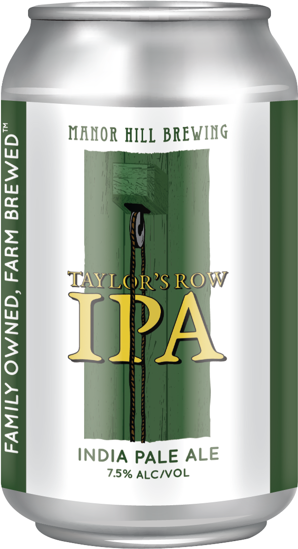 Taylor's Row Ipa - Manor Hill Taylors Row (930x1433), Png Download