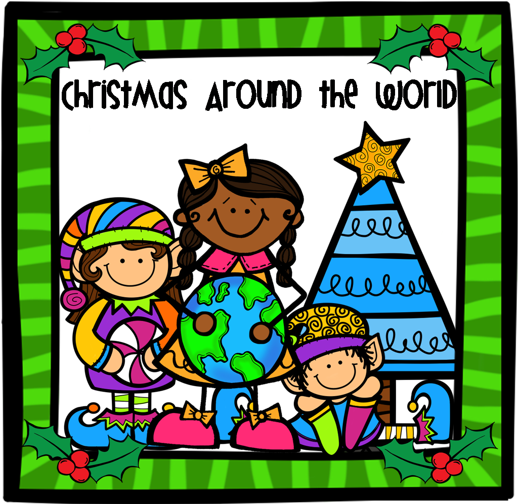 Christmas Around The World Clipart - Christmas World Clip Art (1027x1002), Png Download
