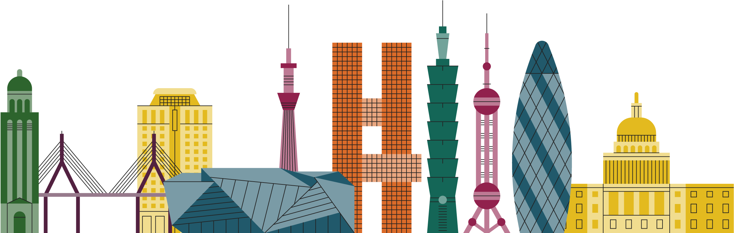 Directions - Illustration (2440x900), Png Download