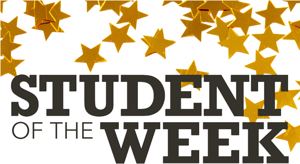 Studentoftheweek1 - Student Of The Week (600x352), Png Download