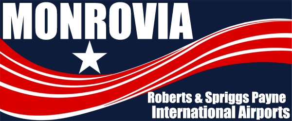 Monrovia Airport Logo - Roberts International Airport (600x249), Png Download