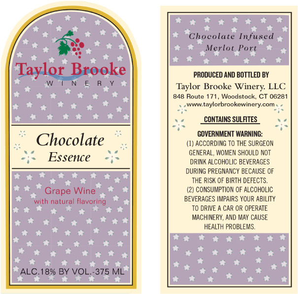 Taylor Brooke Chocolate Essence 375ml - Chocolate (1044x612), Png Download