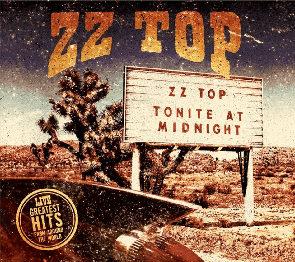 Zz Top Live - Live Greatest Hits From Around The World (1000x1000), Png Download