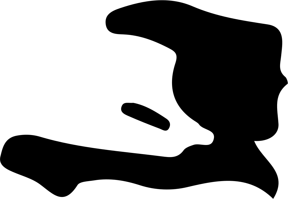 Haiti Comments - Haiti Map Png White (981x678), Png Download