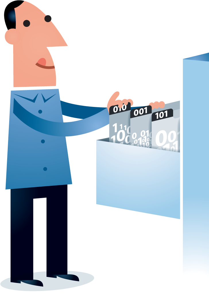 Editingsoftware Clipart Library Research - Data Organization (737x1049), Png Download