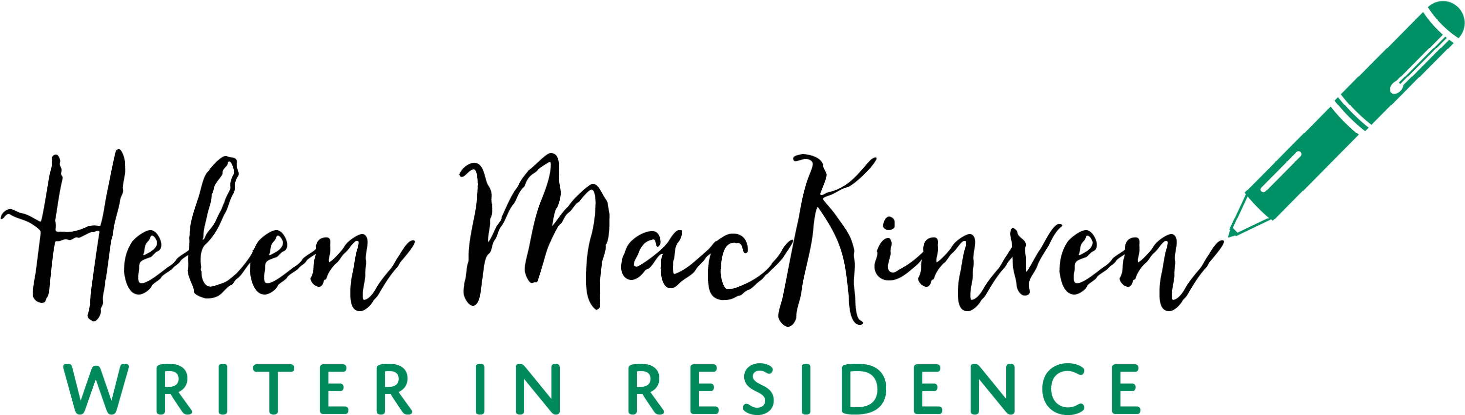Writer In Residence With Helen Mackinven - Calligraphy (3189x1240), Png Download