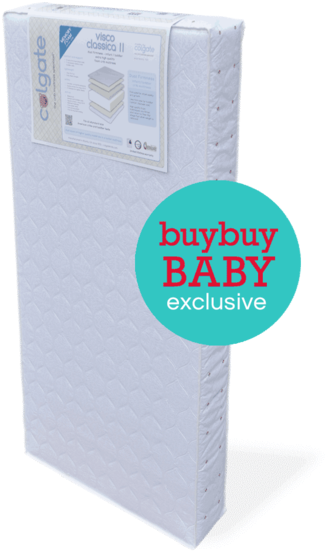 Visco Classica Ii - Colgate Classica Ii Crib Mattress (395x600), Png Download