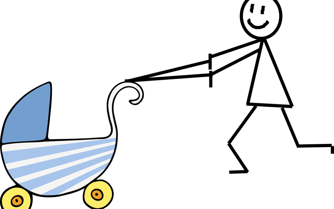 Where To Buy Baby Travel Systems Online - Boy Baby Stroller Charms (1080x675), Png Download