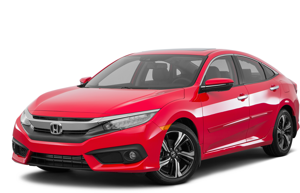 In Fact, The 2016 Honda Civic Was Named The Overall - Red Kia Forte 2013 (1024x743), Png Download