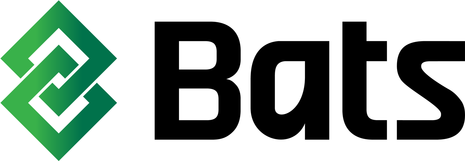 Bats-logo - Bats Global Markets Logo (1500x800), Png Download