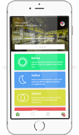 Cannabis Delivery Software For Your On-demand Marijuana - Appscrip (303x538), Png Download