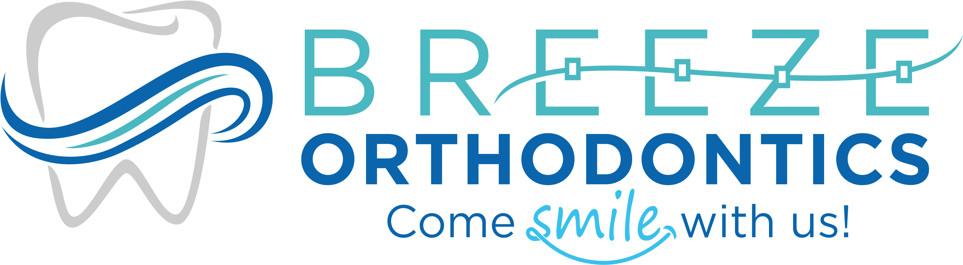 Orthodontics Logo (3509x1109), Png Download