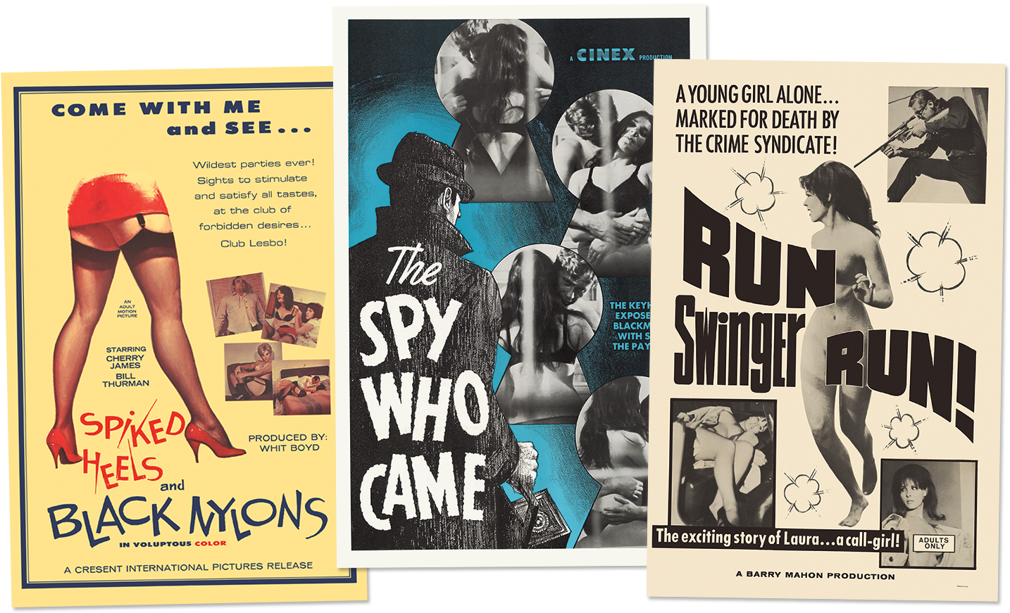 Movie Posters From The Glory Days Of Grind House - Spiked Heels And Black Nylons Movie Poster Masterprint (1440x960), Png Download