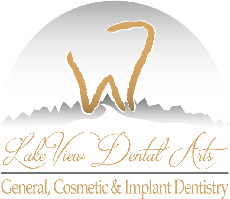 Lakeview Dental Arts In Kingston, Tn's Logo - Lakeview Dental Arts (858x854), Png Download