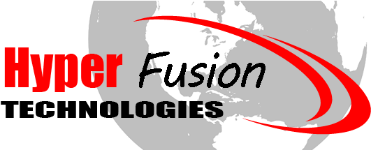Hyper Fusion Logo V1 Png - Hyper Fusion, Llc (563x214), Png Download