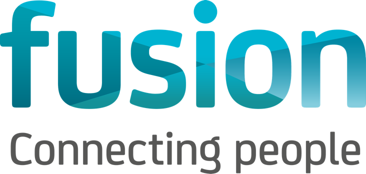 Fusion-logo - Fusion Joint Venture Hs2 (732x348), Png Download