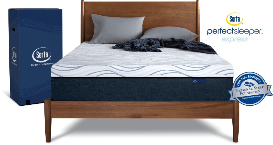 Image Alt Text - Serta Mattress In A Box (874x464), Png Download