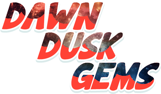 Dawn Dusk Gems Logo - Graphic Design (585x335), Png Download