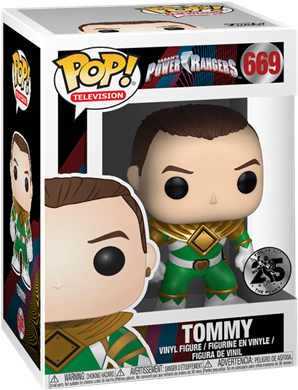 Television Green Ranger Stock Thumb - Tommy Power Rangers Funko Pop (305x400), Png Download
