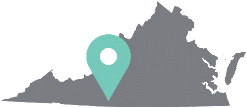 Martinsville Landfill - Virginia State Outline Png (520x435), Png Download