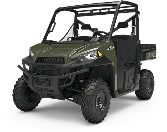 Ranger Xp 900 Eps Sage Green - 2018 Polaris Ranger Crew 1000 (768x432), Png Download