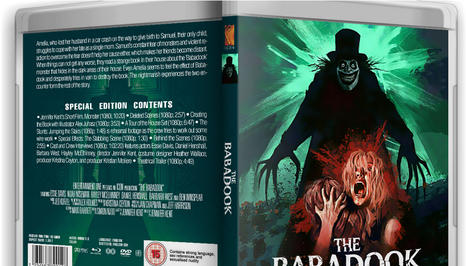 Cover Babadook Blu Ray (1024x538), Png Download
