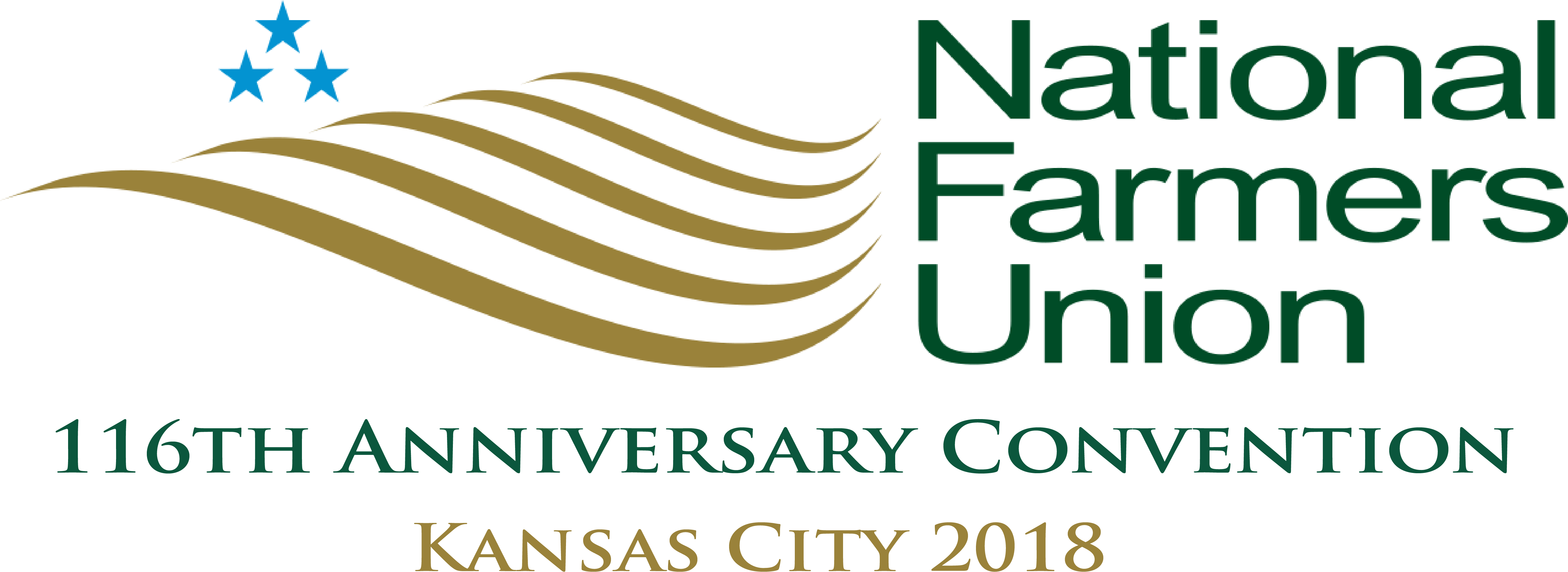 Nfu 2018 Convention Logo - National Farmers Union Usa (5304x1990), Png Download