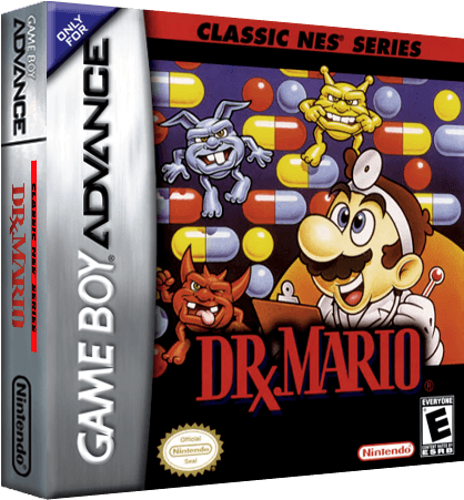 Classic Nes Series - Dr Mario Game Boy Advance (456x528), Png Download