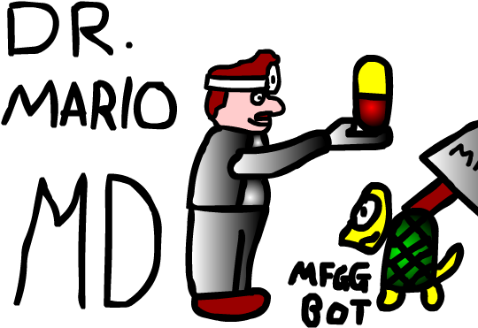 Mario Md - Dr. Mario (550x400), Png Download