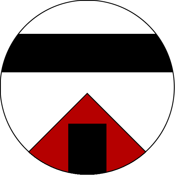 Fnvhh White Legs Tribal Symbol - New Canaan Fallout (600x600), Png Download