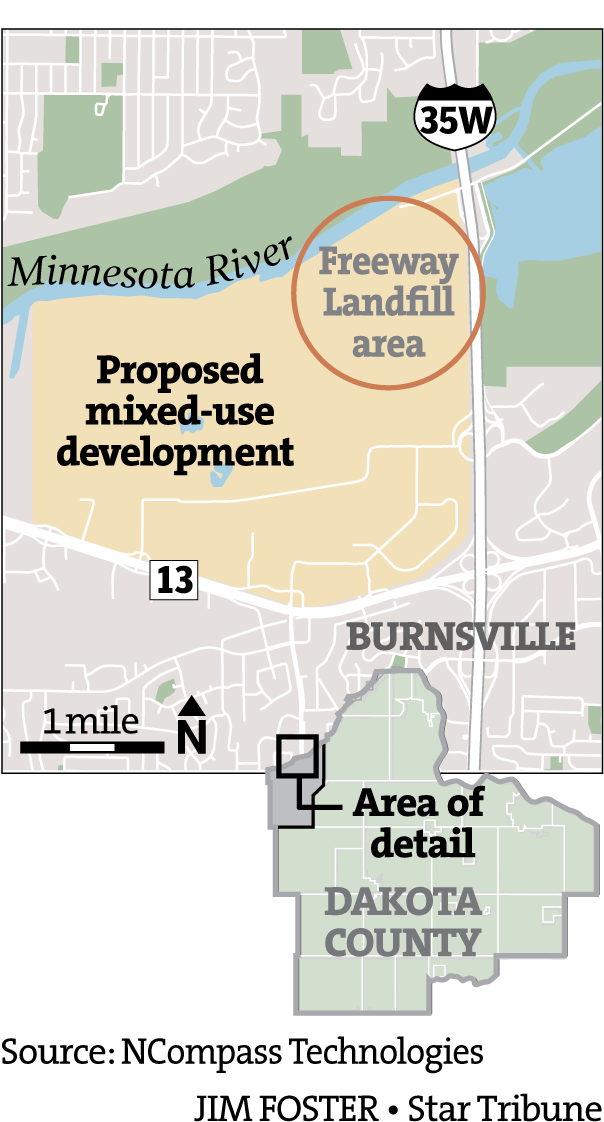 Burnsville Freeway Landfill - Periferico Vial Norte Lima (690x1195), Png Download