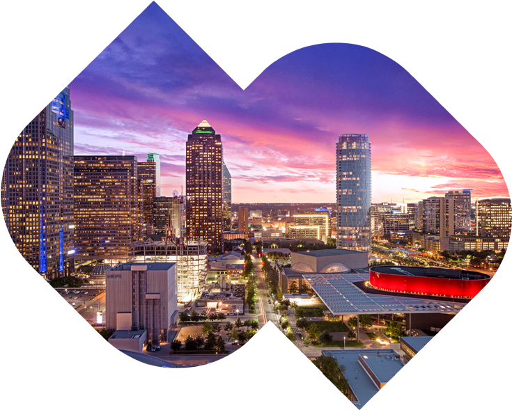 Find The Nearest Gym Studios Location In Dallas, Texas - Dallas (747x590), Png Download