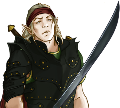 Battle For Wesnoth Elves (400x353), Png Download