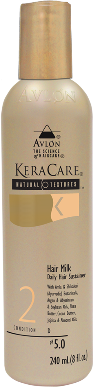 Keracare Natural Textures Hair Milk - Avlon Kera Care Hydrating Detangling Shampoo - 8 Oz (1600x1600), Png Download