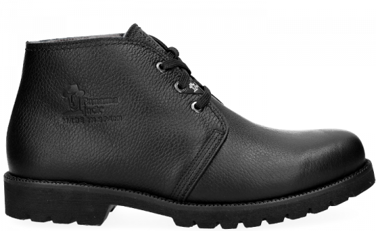 Black Leather Ankle Boot With A Lining Of Natural Fur - Chelsea Boot (540x333), Png Download