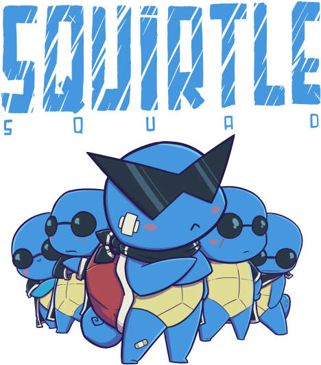 Squirtle Squad - Squirtle (640x640), Png Download